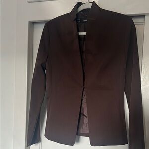 Mango Chocolate Brown Blazer